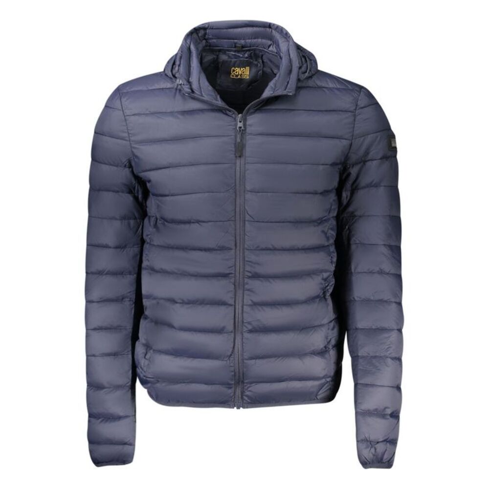 Cavalli Class Blu Polyester Men Men's Jacket